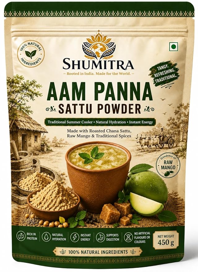 Shumitra Aam Panna Sattu Powder pack front